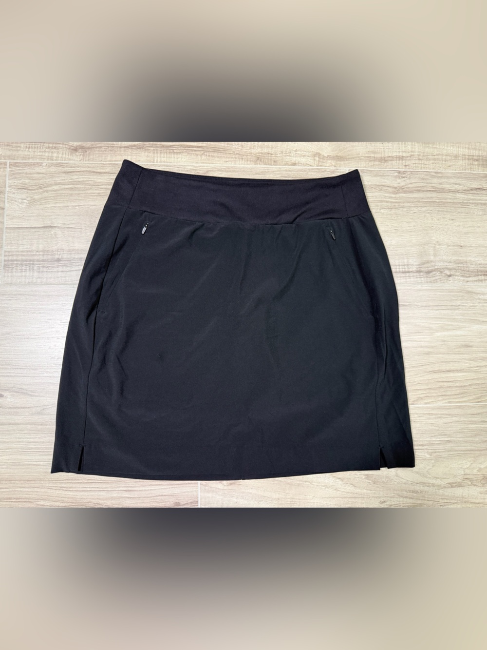 Athleta Black Mini Skirt with Built in Shorts